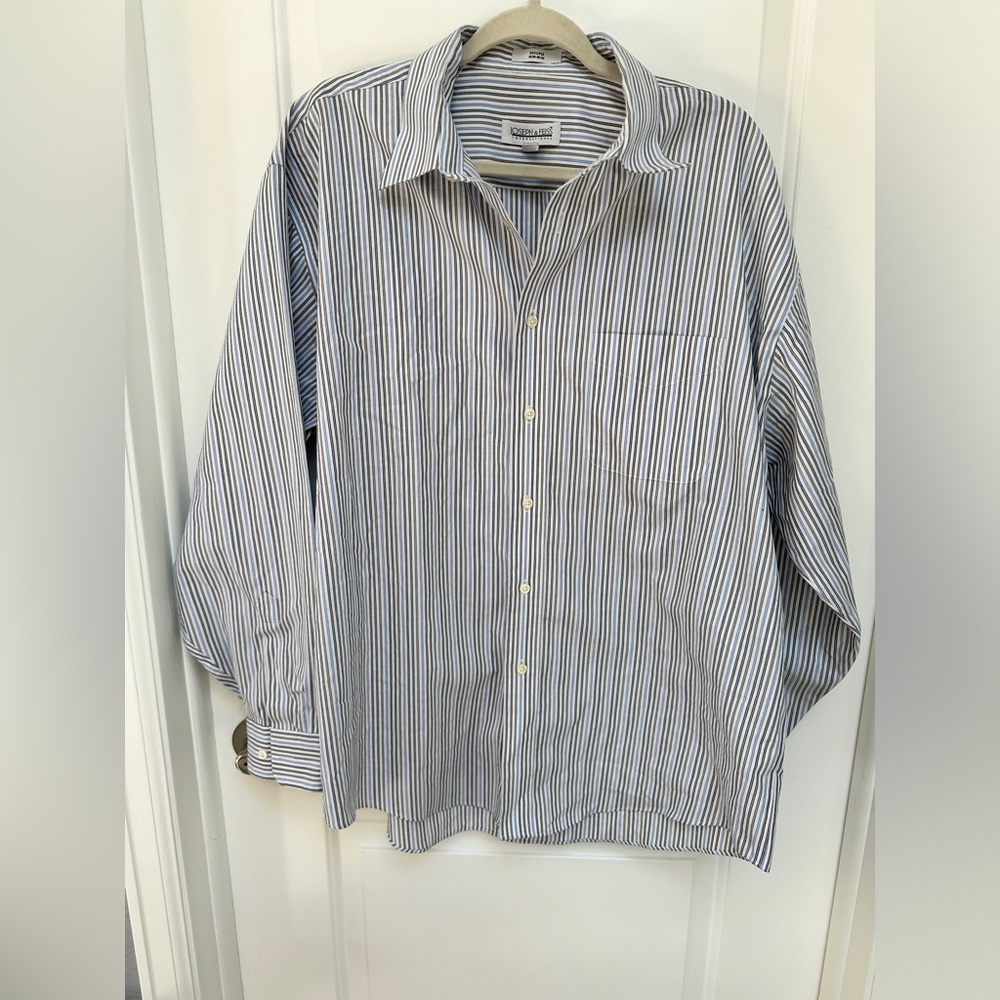 Joseph and Feiss Mens Dress Shirt Neck Size 17 - Picture 1 of 6